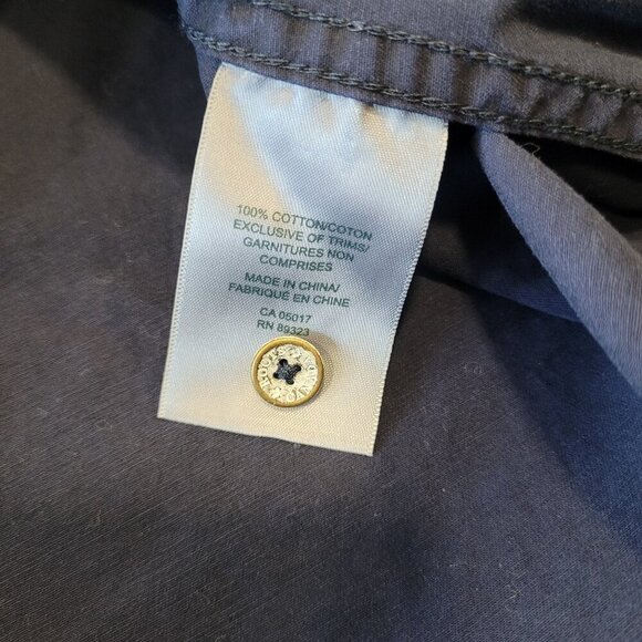 NWT ROOTS | Seaga Long Sleeve Button Down Shirt Top | Sz. XS - Picture 4 of 5